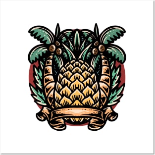 pineapple summer Posters and Art